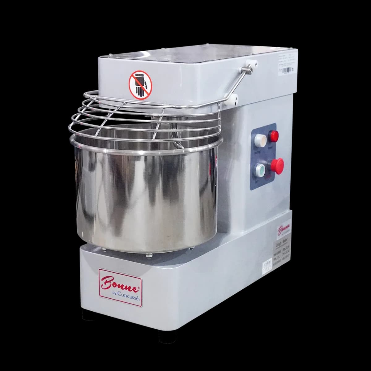 Amasadora doble accion giratoria 20 LTS volumen 8KG capacidad, amasadoras, se vende en caja de 1