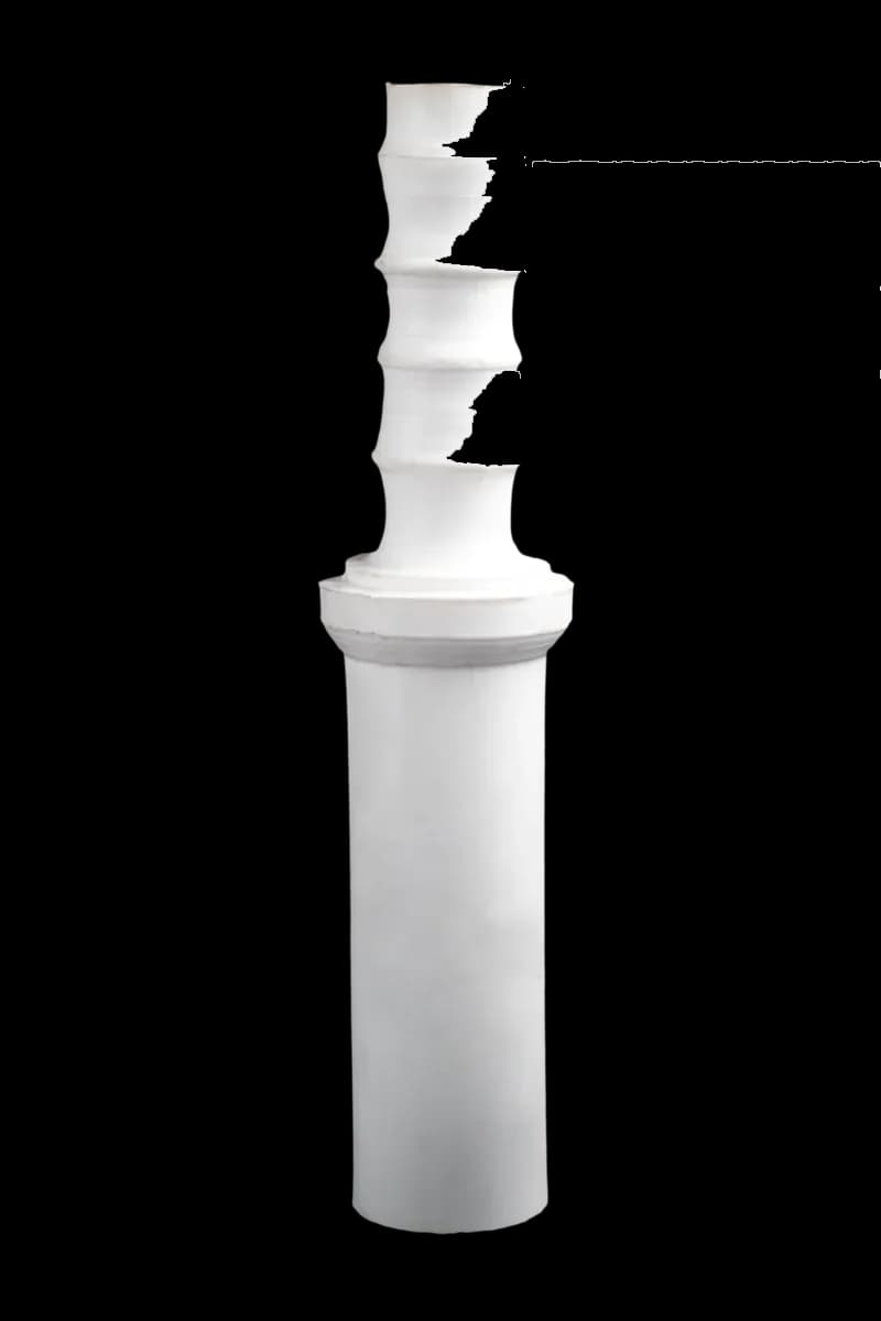 Embutidor de plástico M-22 longitud total 29 cm, refaccion carniceria, se vende en caja de 1