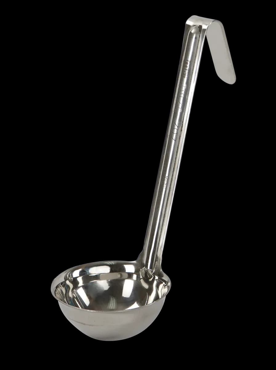 Cucharón corto P servir 1 OZ AI (1 sola pieza), cucharon servir, se vende en caja de 12