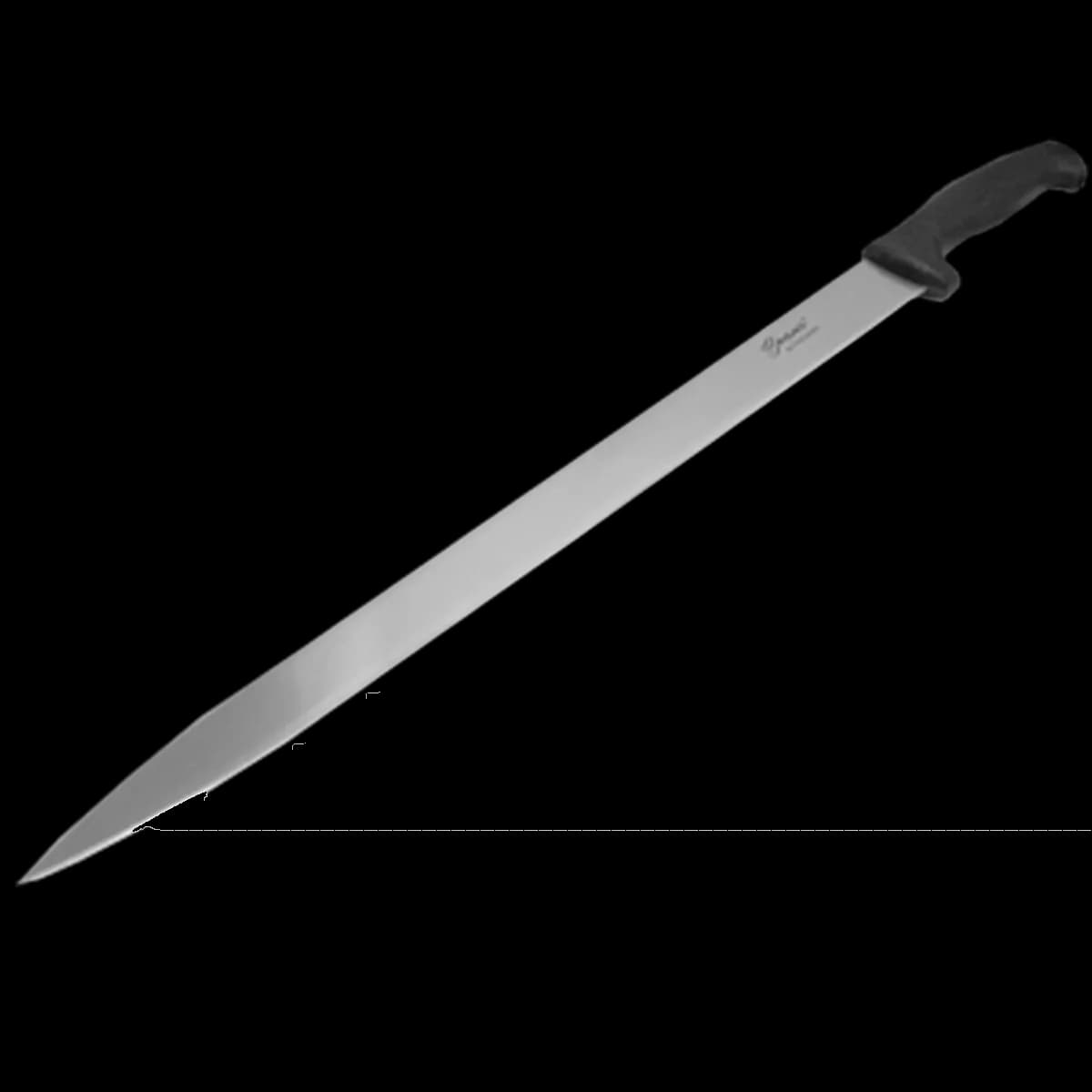 Cuchillo cecinero 18" troquelado, cuchillos carniceros, se vende en caja de 12