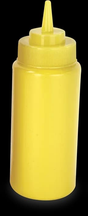 Bote recipiente P aderezo amarillo 12 oz, bote aderezo, se vende en caja de 155