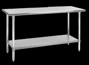 Mesa de trabajo A inox/galv 60*120*86 cms, mesa de trabajo, se vende en caja de 1