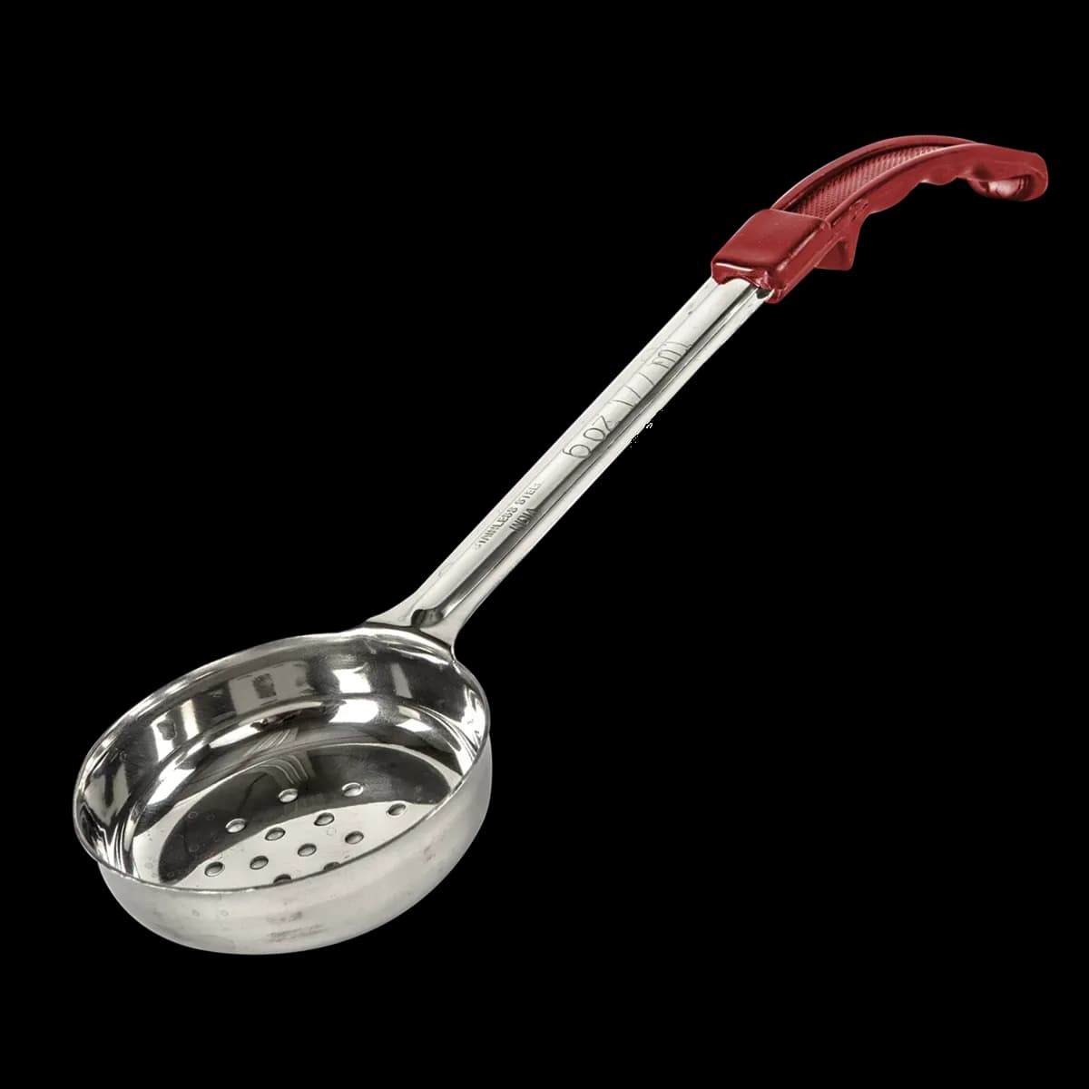 Porcionador P servir AI rojo 2 perf (P/ LT) 2 Oz 1/4 taza, porcionadores, se vende en caja de 12