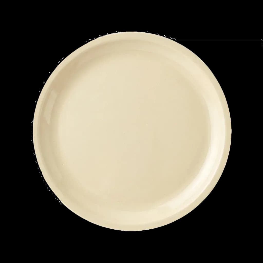 Plato de melamina con diámetro de 20 cms, melamina economica, se vende en caja de 120