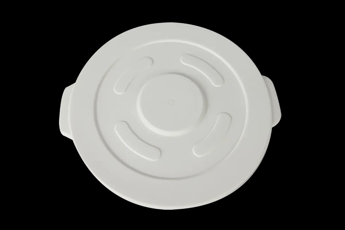 Tapa para almacenador para hielos 120 LTS, color blanco, almacenador granos, se vende en caja de 6