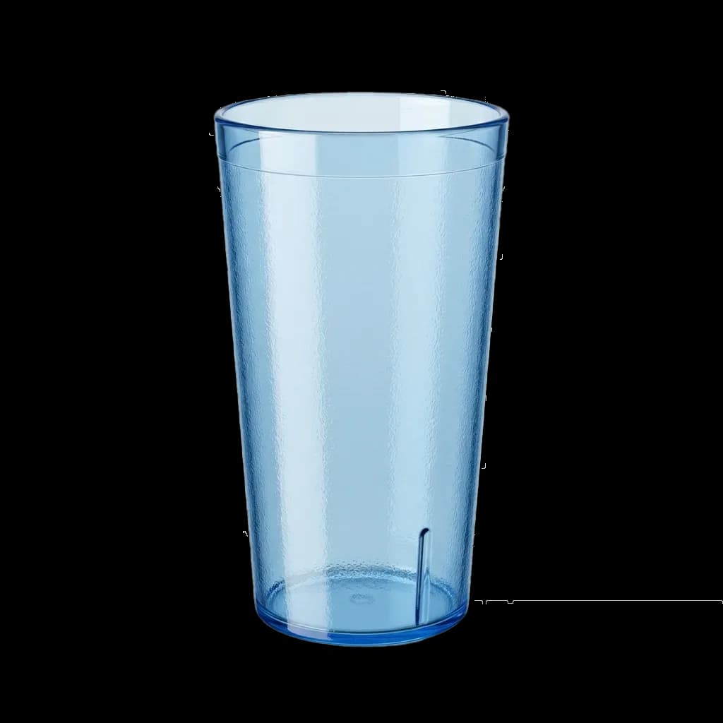 Vazo PC 8 Oz azul, vasos, se vende en caja de 294