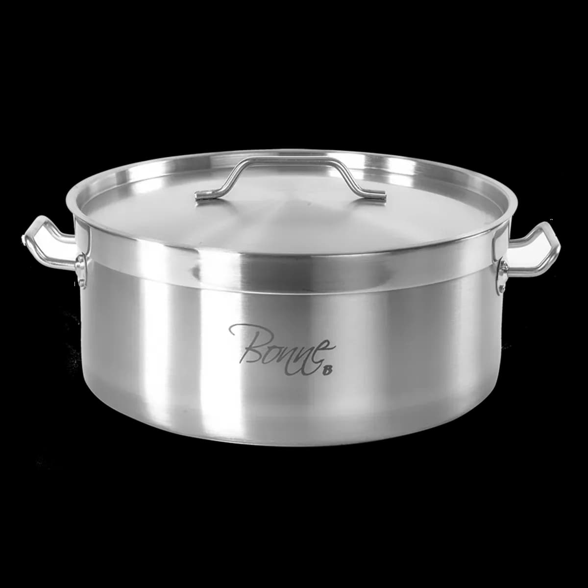 Budinera de acero inoxidable 10 LTS con tapa (14cm x 33cm), budinera ai, se vende en caja de 2