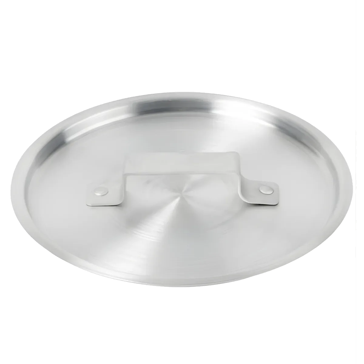 Tapa cazo conico aluminio 5.5L, tapas, se vende en caja de 6