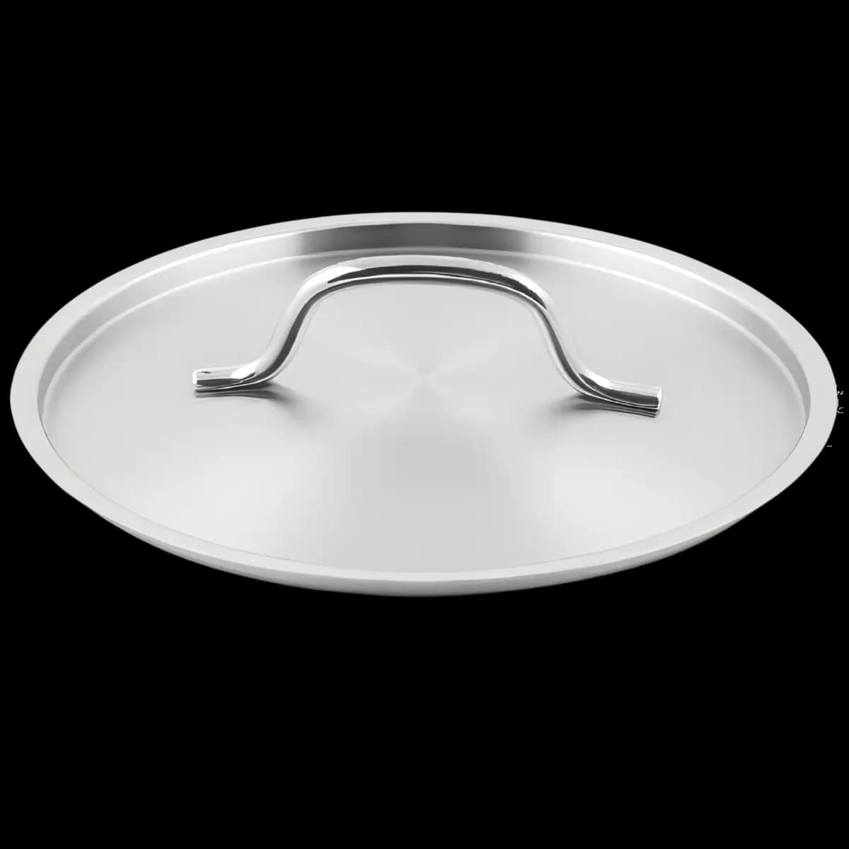 Tapa cazo conico de acero inoxidable 3 L, tapas, se vende en caja de 10