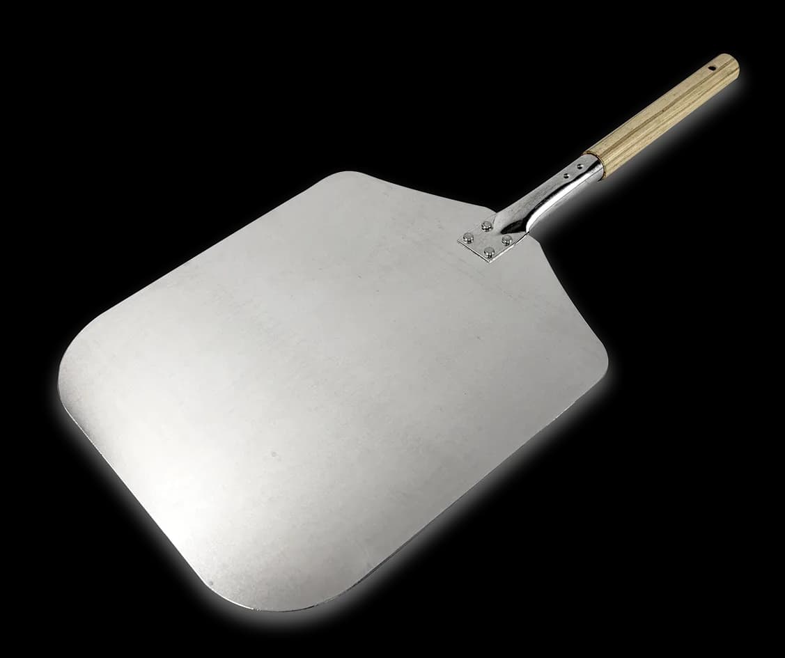 Pala para extraccion de pizza 52" aluminio, pala pizza, se vende en caja de 6