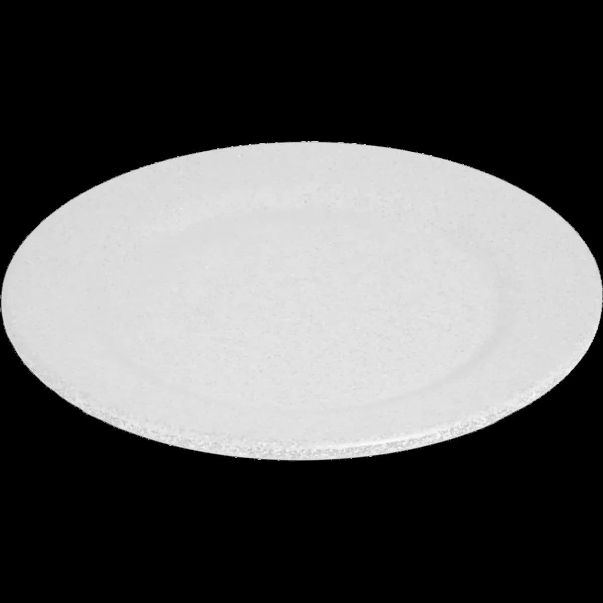 Plato de melamina red (22.8*1.8CM), premium blanco, melamina lujo, se vende en caja de 48