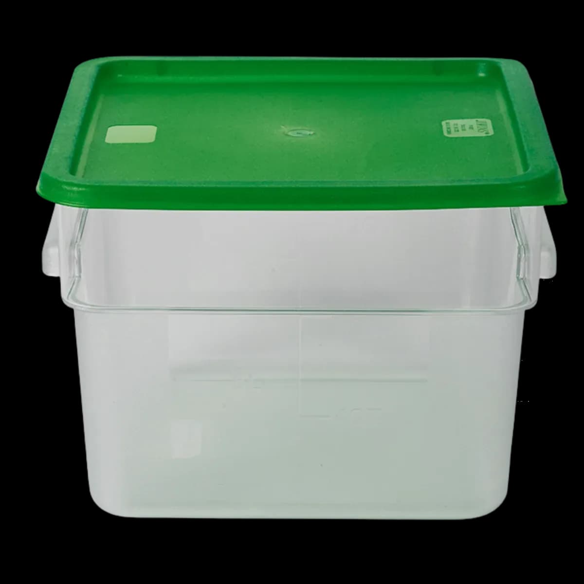 Contenedor PC cuadrado 12L compatible C, contenedores, se vende en caja de 12
