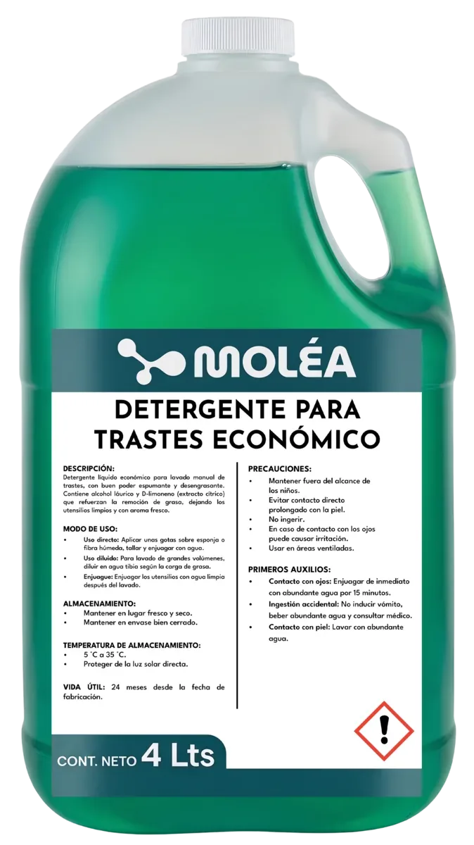 Detergente trastes económico, quimicos limpieza, se vende en caja de 3